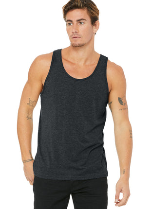 BELLA+CANVAS ® Unisex Jersey Tank. BC3480 - Dark Grey Heather | Bella + Canvas