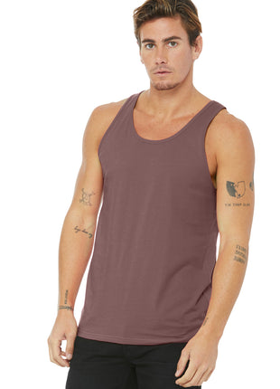BELLA+CANVAS ® Unisex Jersey Tank. BC3480 - Mauve | Bella + Canvas
