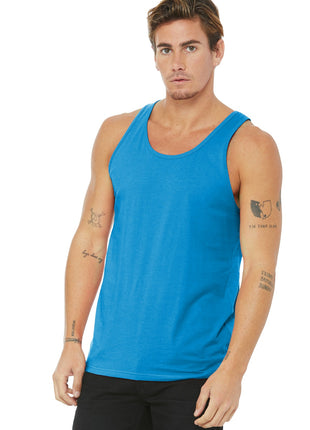 BELLA+CANVAS ® Unisex Jersey Tank. BC3480 - Neon Blue | Bella + Canvas