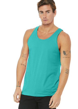 BELLA+CANVAS ® Unisex Jersey Tank. BC3480 - Teal | Bella + Canvas