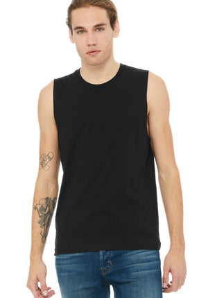 DISCONTINUEDBELLA+CANVAS ® Unisex Jersey Muscle Tank. BC3483 - Black | Bella + Canvas