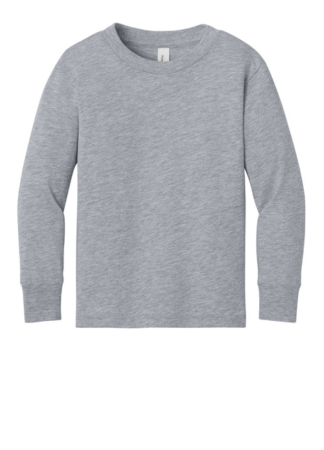 BELLA+CANVAS® Toddler Jersey Long Sleeve Tee BC3501T - Athletic Heather | Bella + Canvas