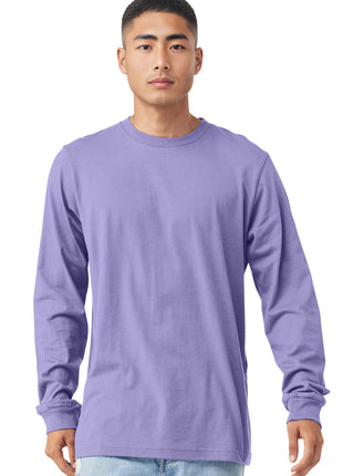 BELLA+CANVAS ® Unisex Jersey Long Sleeve Tee. BC3501 - Dark Lavender | Bella + Canvas