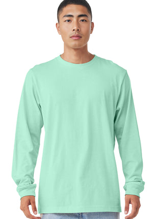 BELLA+CANVAS ® Unisex Jersey Long Sleeve Tee. BC3501 - Mint | Bella + Canvas