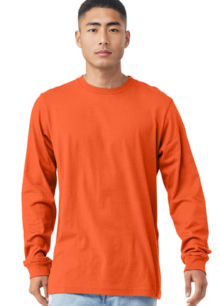 BELLA+CANVAS ® Unisex Jersey Long Sleeve Tee. BC3501 - Orange | Bella + Canvas