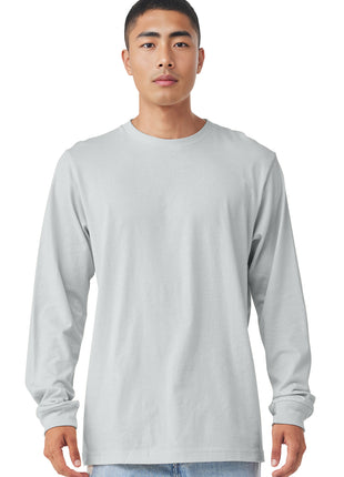 BELLA+CANVAS ® Unisex Jersey Long Sleeve Tee. BC3501 - Silver | Bella + Canvas