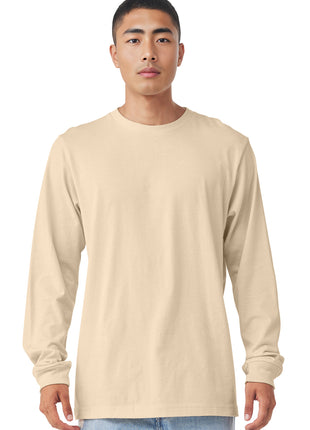 BELLA+CANVAS ® Unisex Jersey Long Sleeve Tee. BC3501 - Soft Cream | Bella + Canvas
