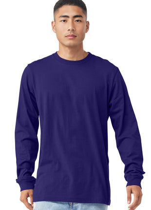 BELLA+CANVAS ® Unisex Jersey Long Sleeve Tee. BC3501 - Team Purple | Bella + Canvas