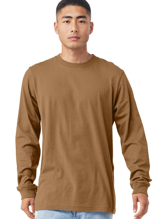 BELLA+CANVAS ® Unisex Jersey Long Sleeve Tee. BC3501 - Toast | Bella + Canvas
