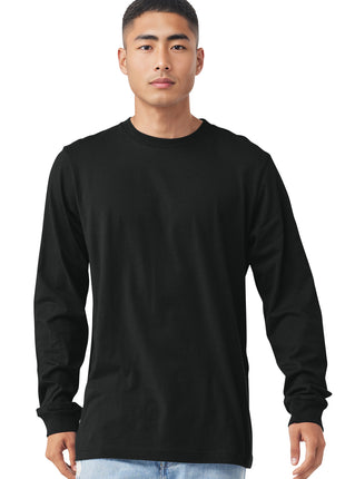 BELLA+CANVAS ® Unisex Jersey Long Sleeve Tee. BC3501 - Vintage Black | Bella + Canvas