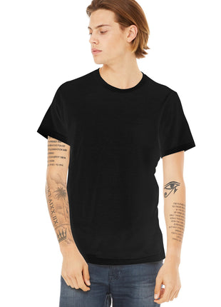 BELLA+CANVAS ® Unisex Poly-Cotton Short Sleeve Tee. BC3650 - Black | Bella + Canvas