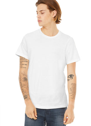 BELLA+CANVAS ® Unisex Poly-Cotton Short Sleeve Tee. BC3650 - White | Bella + Canvas