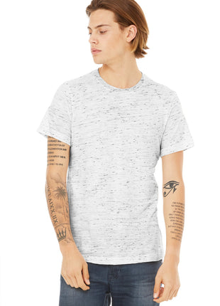 BELLA+CANVAS ® Unisex Poly-Cotton Short Sleeve Tee. BC3650 - White Marble | Bella + Canvas