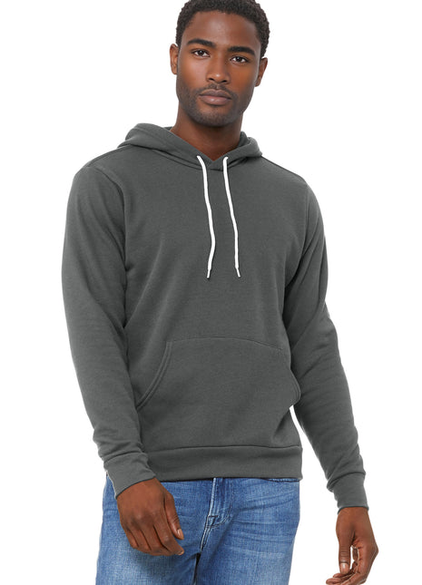 BELLA+CANVAS ® Unisex Sponge Fleece Pullover Hoodie. BC3719 - Asphalt | Bella + Canvas