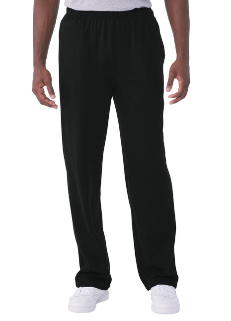 BELLA+CANVAS® Unisex Sponge Fleece Straight Leg Sweatpant BC3725 - Black | Bella + Canvas