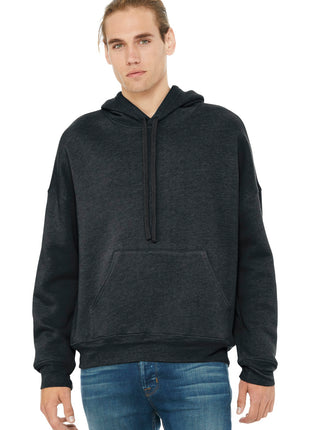 BELLA+CANVAS ® Unisex Sponge Fleece Pullover DTM Hoodie. BC3729 - Dark Grey Heather | Bella + Canvas