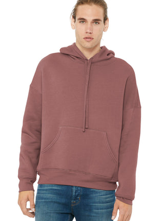 BELLA+CANVAS ® Unisex Sponge Fleece Pullover DTM Hoodie. BC3729 - Mauve | Bella + Canvas
