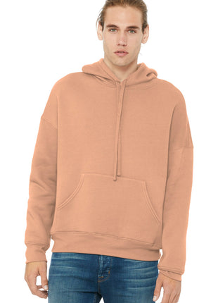 BELLA+CANVAS ® Unisex Sponge Fleece Pullover DTM Hoodie. BC3729 - Peach | Bella + Canvas