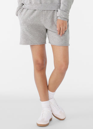 BELLA+CANVAS® Women's Cutoff Sweatshort BC3787 - Athletic Heather | Bella + Canvas