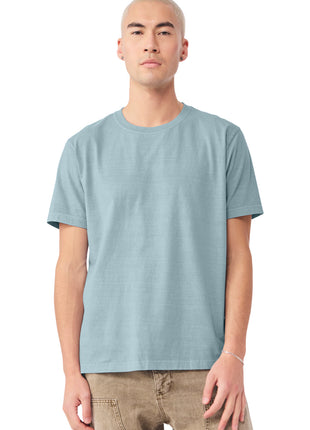 BELLA+CANVAS® Unisex Heavyweight Garment-Dyed Tee BC4810GD - Light Washed Denim | Bella + Canvas
