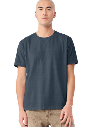 BELLA+CANVAS® Unisex Heavyweight Garment-Dyed Tee BC4810GD - Washed Navy | Bella + Canvas