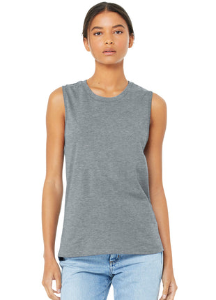 BELLA+CANVAS ® Women's Jersey Muscle Tank. BC6003 - Athletic Heather | Bella + Canvas