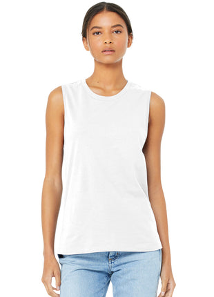 BELLA+CANVAS ® Women's Jersey Muscle Tank. BC6003 - White | Bella + Canvas