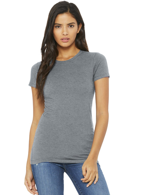 BELLA+CANVAS ® Women's Slim Fit Tee. BC6004 - Athletic Heather | Bella + Canvas