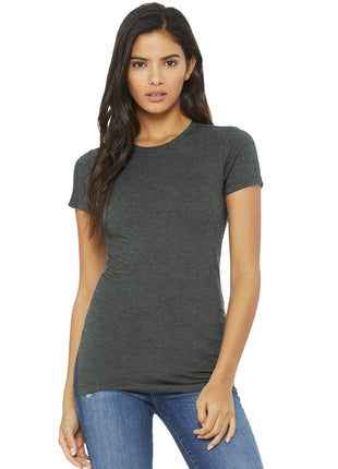 BELLA+CANVAS ® Women's Slim Fit Tee. BC6004 - Deep Heather | Bella + Canvas