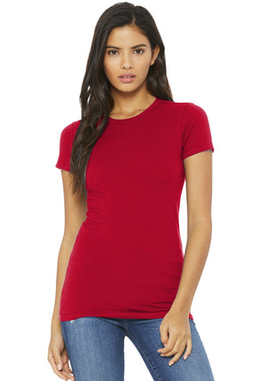 BELLA+CANVAS ® Women's Slim Fit Tee. BC6004 - Red | Bella + Canvas