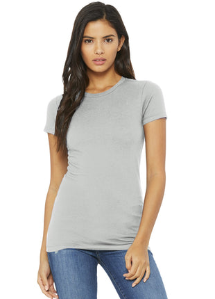 BELLA+CANVAS ® Women's Slim Fit Tee. BC6004 - Silver | Bella + Canvas
