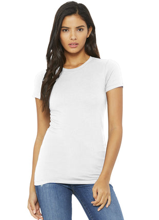 BELLA+CANVAS ® Women's Slim Fit Tee. BC6004 - White | Bella + Canvas