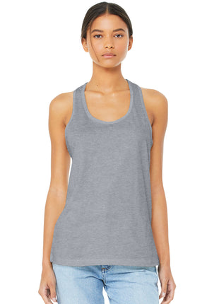 BELLA+CANVAS ® Women's Jersey Racerback Tank. BC6008 - Athletic Heather | Bella + Canvas
