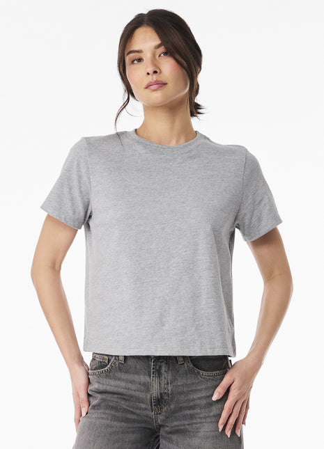 BELLA+CANVAS® Women's 6-Ounce Heavyweight Tee BC6110 - Athletic Heather | Bella + Canvas