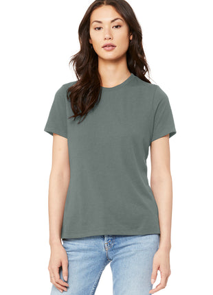 BELLA+CANVAS ® Women's Relaxed Jersey Short Sleeve Tee. BC6400 - Blue Storm | Bella + Canvas