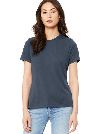 BELLA+CANVAS ® Women's Relaxed Jersey Short Sleeve Tee. BC6400 - Dark Grey | Bella + Canvas