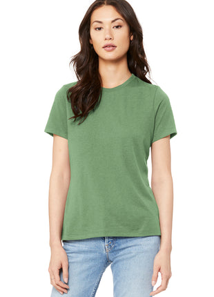 BELLA+CANVAS ® Women's Relaxed Jersey Short Sleeve Tee. BC6400 - Leaf | Bella + Canvas