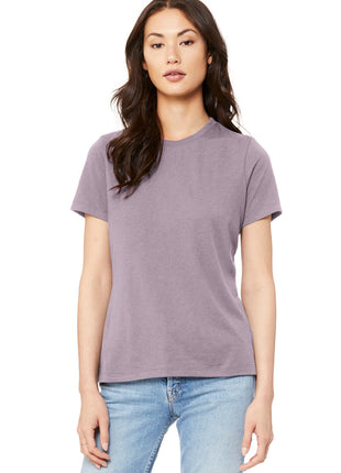 BELLA+CANVAS ® Women's Relaxed Jersey Short Sleeve Tee. BC6400 - Orchid | Bella + Canvas