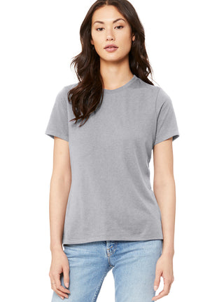 BELLA+CANVAS ® Women's Relaxed Jersey Short Sleeve Tee. BC6400 - Solid Athletic Grey | Bella + Canvas