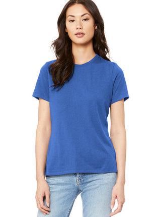 BELLA+CANVAS ® Women's Relaxed Jersey Short Sleeve Tee. BC6400 - True Royal | Bella + Canvas