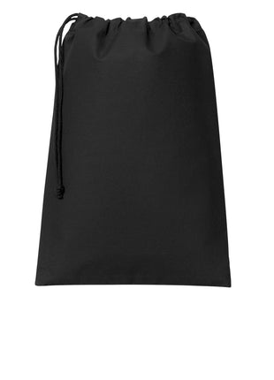 Port Authority® Core Cotton Drawstring Bag BG0350 - Deep Black | Port Authority