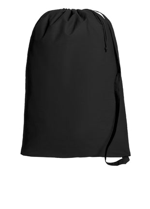 Port Authority® Core Cotton Laundry Bag BG0850 - Deep Black | Port Authority