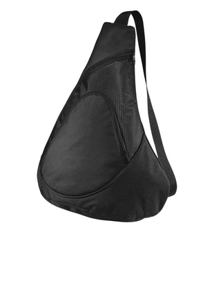 Port Authority® - Honeycomb Sling Pack. BG1010 - Black | Port Authority