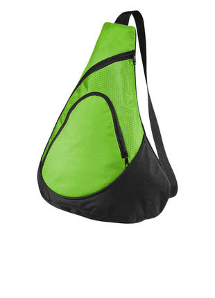 Port Authority® - Honeycomb Sling Pack. BG1010 - Lime | Port Authority