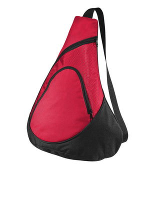 Port Authority® - Honeycomb Sling Pack. BG1010 - Red | Port Authority