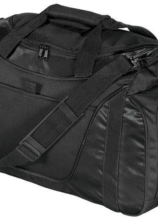 Port Authority® - Small Two-Tone Duffel. BG1040 - Black/ Black | Port Authority