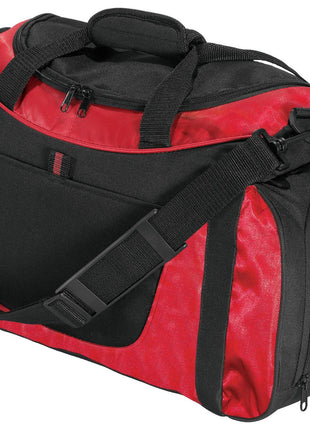Port Authority® - Small Two-Tone Duffel. BG1040 - Red/ Black | Port Authority