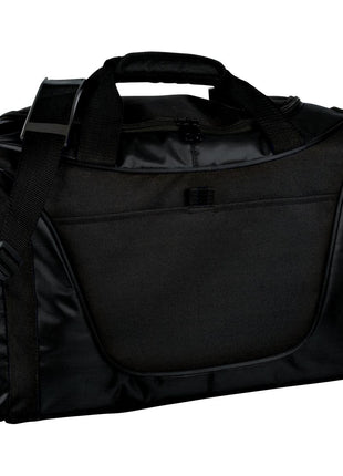 Port Authority® Medium Two-Tone Duffel. BG1050 - Black/ Black | Port Authority