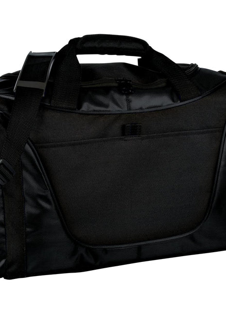 Port Authority® Medium Two-Tone Duffel. BG1050 - Black/ Black | Port Authority