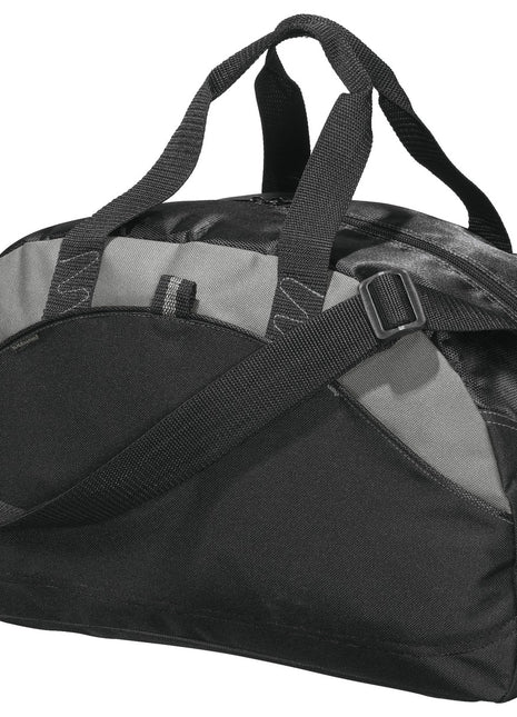Port Authority® - Medium Contrast Duffel. BG1070 - Black | Port Authority